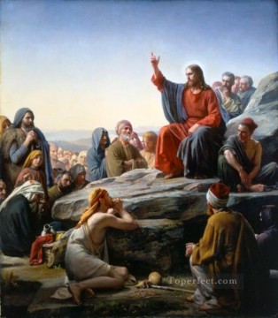 Carl Heinrich Bloch Painting - The Sermon on the Mount Carl Heinrich Bloch
